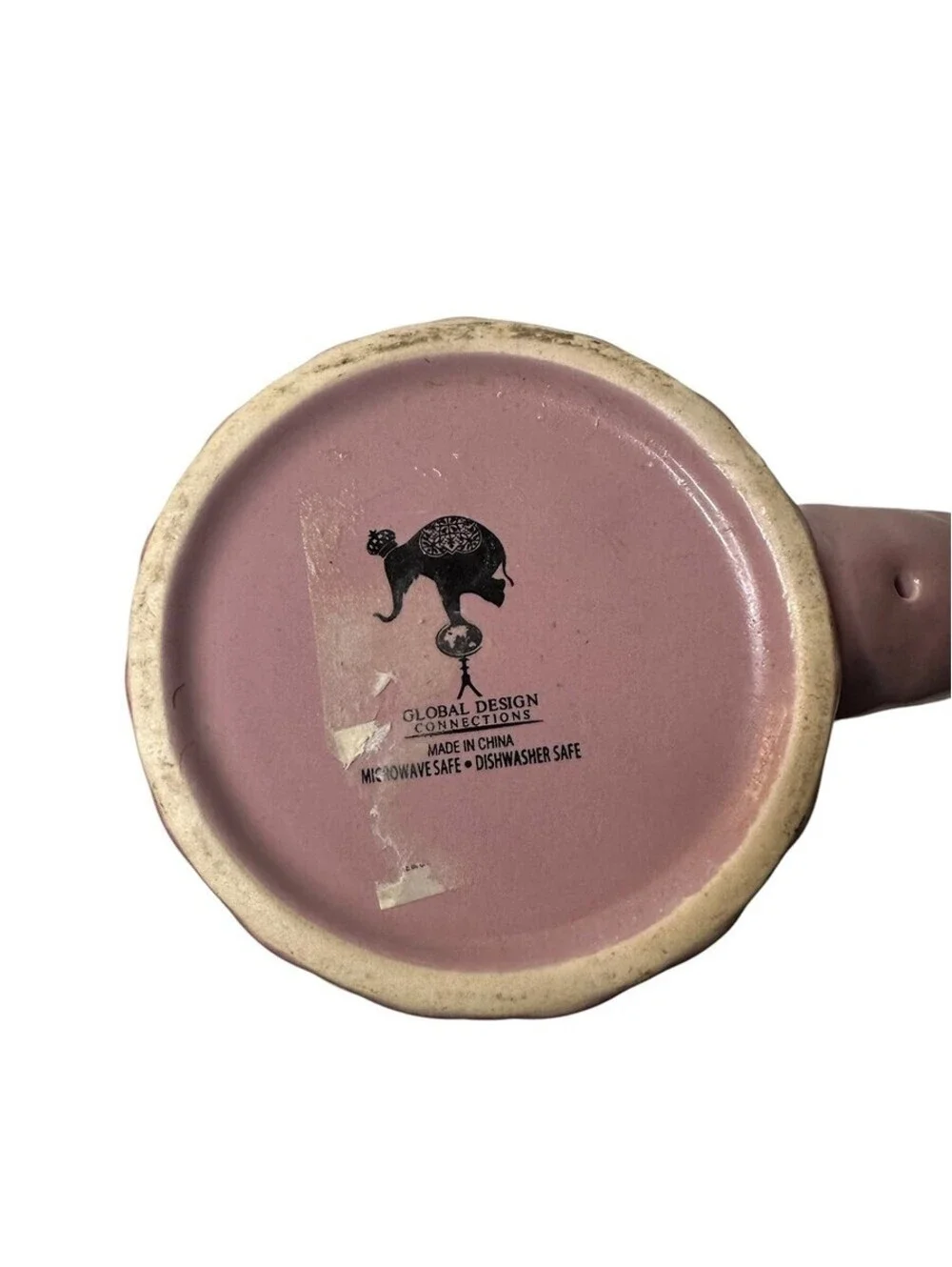 Global Connections 3D Mermaid Coffee Mug Pink